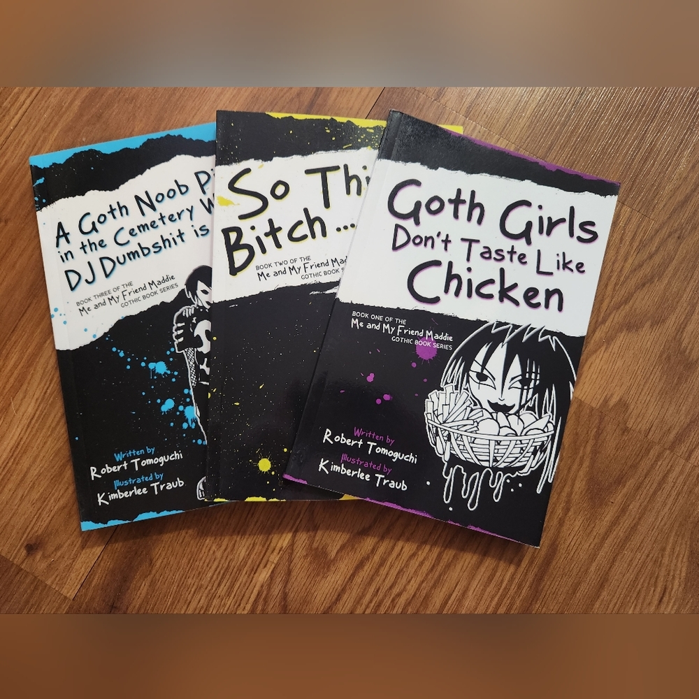 Set of 3 Goth Girl Books
